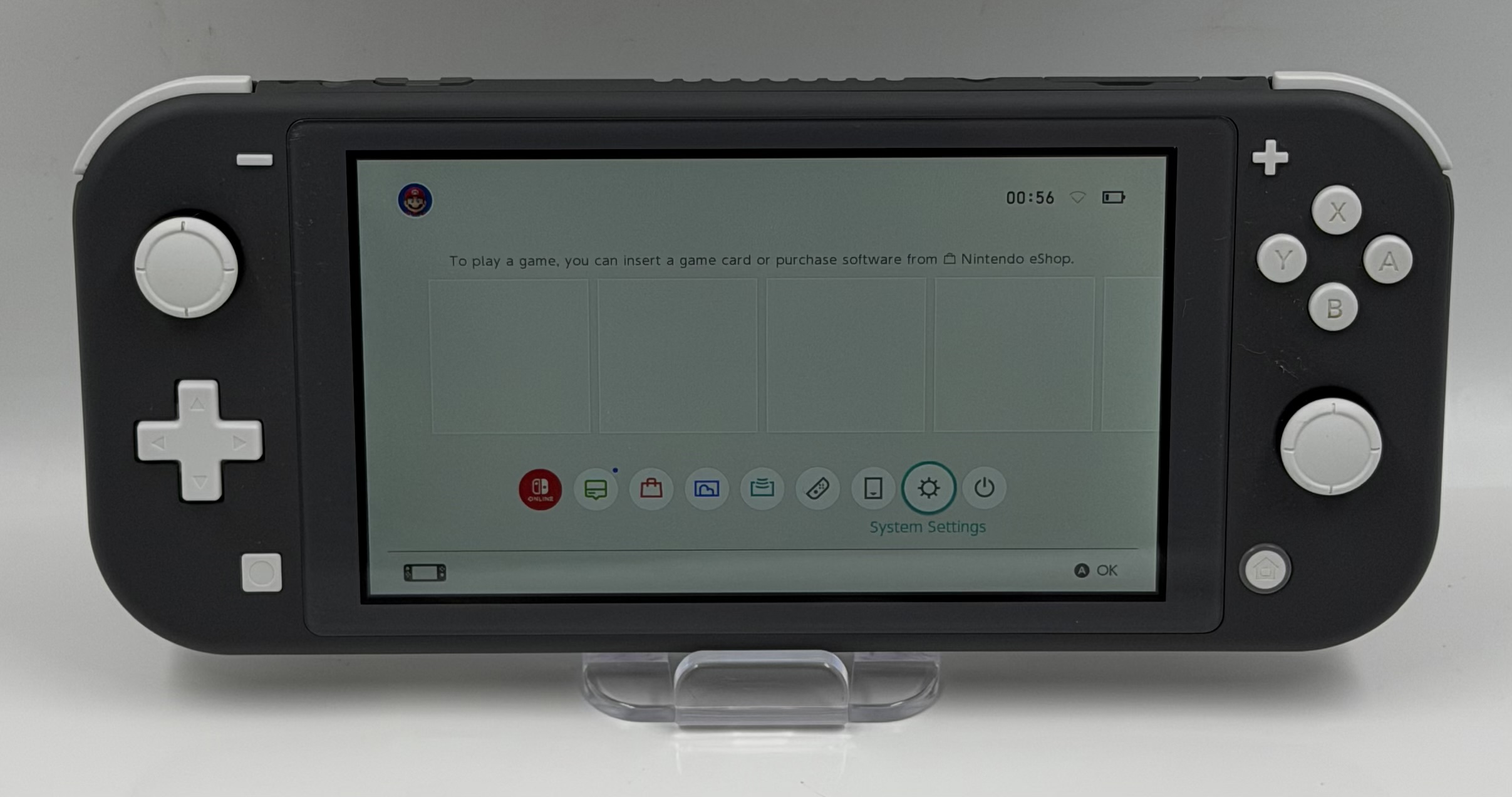 Pre-owned NINTENDO SWITCH LITE HDH-001 - NO CHARGER ( GREY